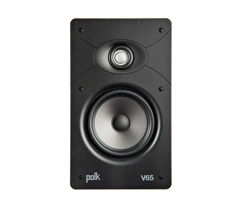 Polk V65 6.5-Inch Vanishing In-Wall Speaker (Single) 1