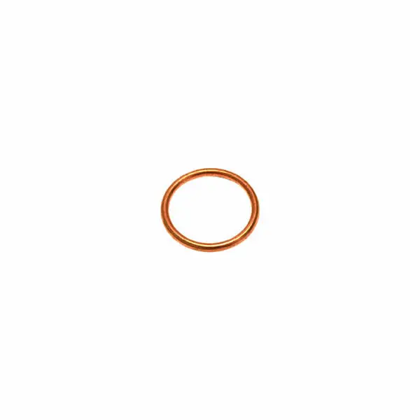 Precision-Cut Round Copper Group Head Gasket (21 × 17 × 2 Mm) 1