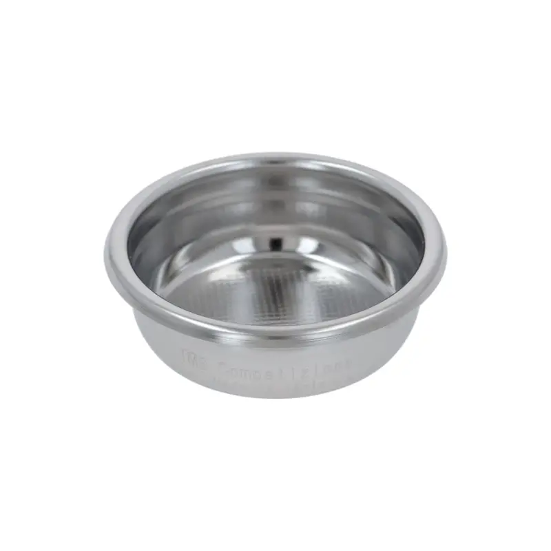 Precision Portafilter Basket – Double Shot, 14–16G, Conical Ridgeless Design 1