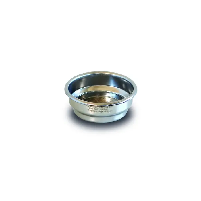Pressurized Double Portafilter Basket – 14G Capacity For Ascaso Machines 1