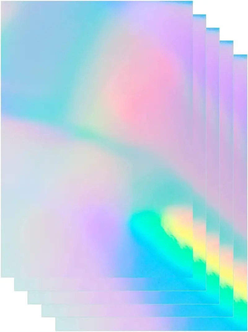 Printable Holographic Vinyl Sheet 1