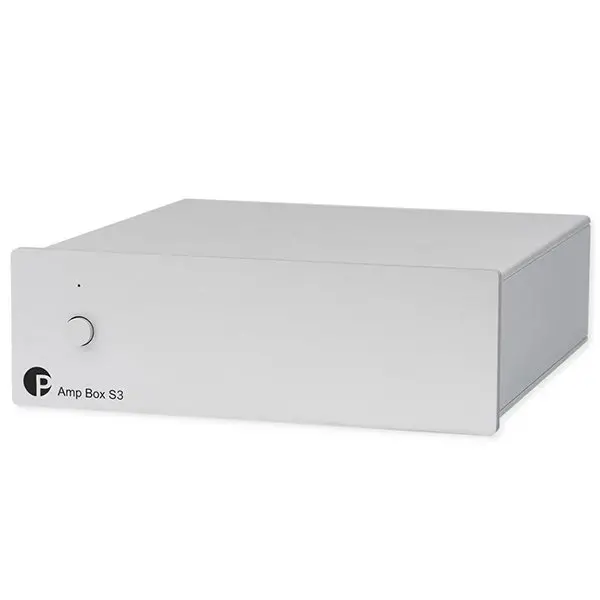 Pro-Ject Amp Box S3 Micro Silver Stereo Power Amplifier 1