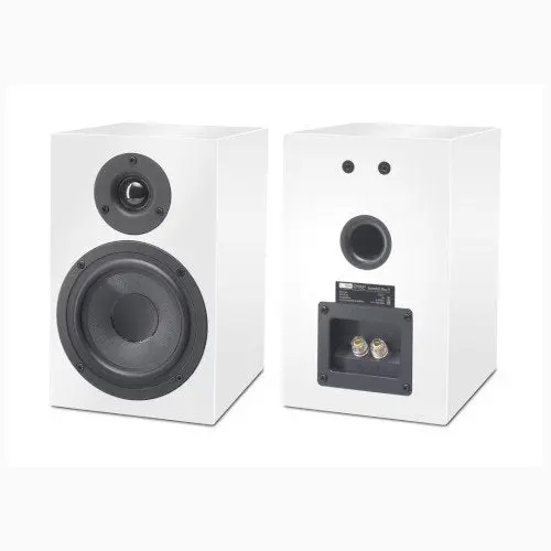 Pro-Ject Box 5 White Two-Way Bookshelf Monitor Speakers 1