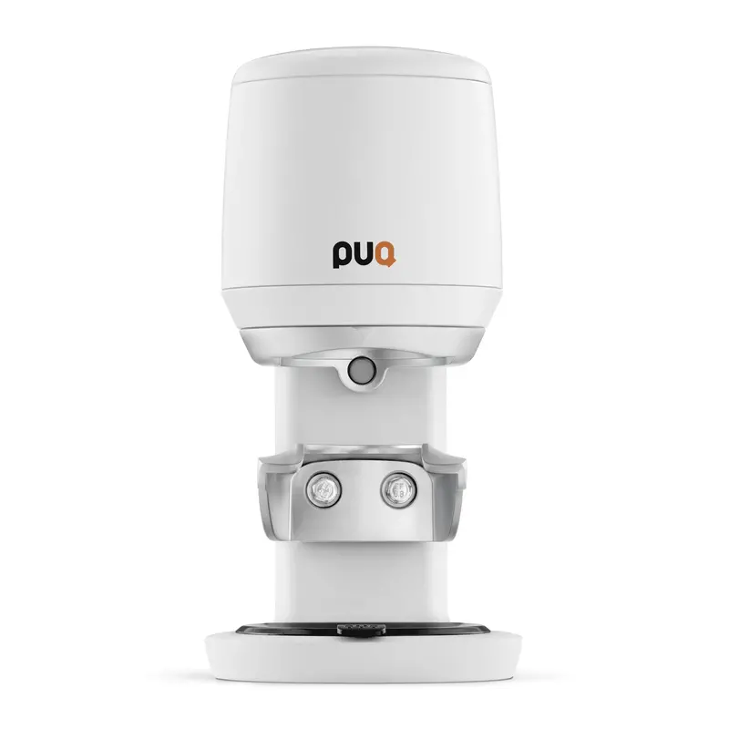 Puqpress Mini Auto-Tamper – Matte White Finish 1