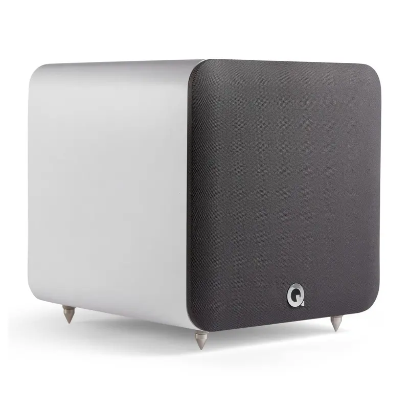 Q Acoustics Q Sub 80 Active Subwoofer – Satin White Finish 1