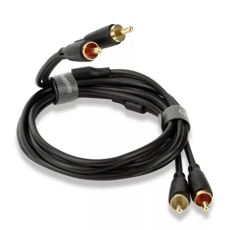 Qed Connect Dual Rca Phono-To-Phono Stereo Cable – 1.5 Meter, Model Qe8104 1