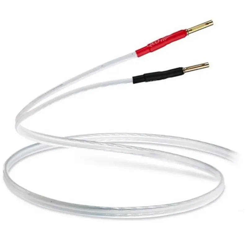 Qed Xt25 Pre-Terminated Speaker Cable – 5 Meter Pair, Oxygen-Free Copper, Model Qe1464 1