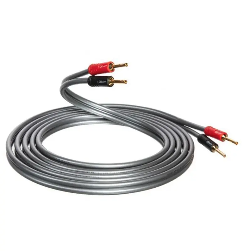 Qed Xt40I Pre-Terminated Speaker Cable – 5M Length (Stereo Pair) 1