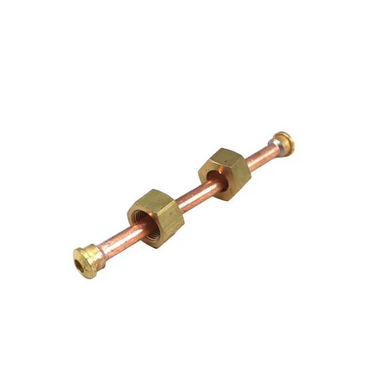 Rancilio 8×6 Mm Brass Pipe Fitting – 130 Mm With 3/8" Female Thread 1