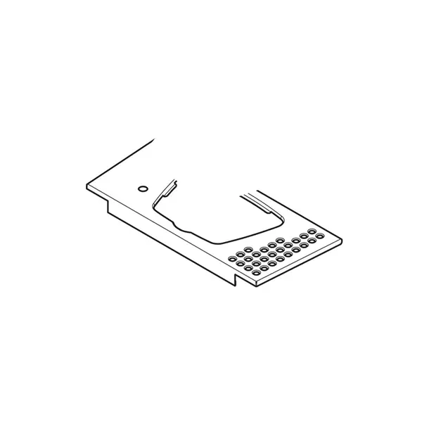 Rancilio Classe 5 Single-Group Lower Cup Grate Assembly 1
