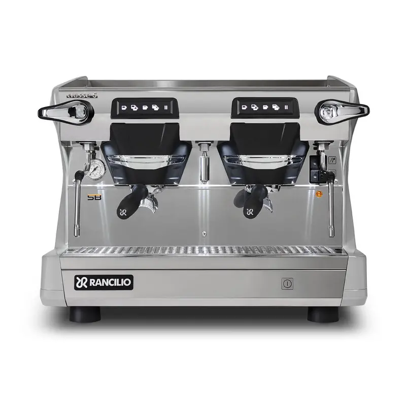 Rancilio Classe 5 Usb Compact Dual-Group Volumetric Espresso Machine – Grey 1