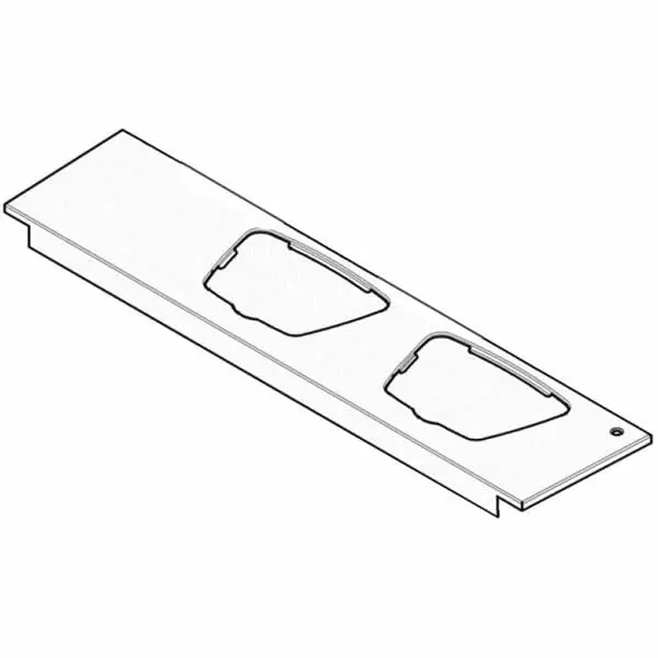 Rancilio Classe 9 Dual-Group Cup Tray (Special Order) 1