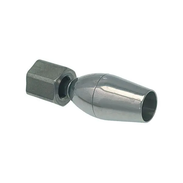 Rancilio Hot Water Delivery Pipe – Flexible Braided Hose 1