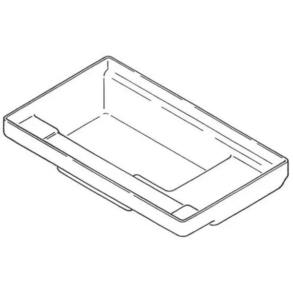 Rancilio S24 Single-Group Lower Drain Pan (Special Order) 1