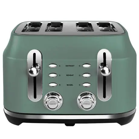 Rangemaster Classic 4-Slice Toaster In Mineral Green (Rmcl4S201Mg) 1