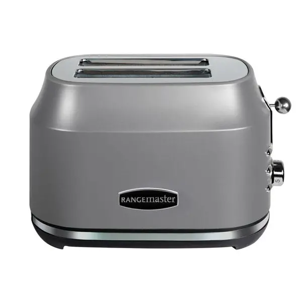 Rangemaster Rmcl2S201Gy 2-Slice Classic Toaster In Light Grey 1