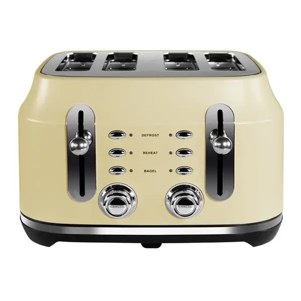 Rangemaster Rmcl4S201Cm 4-Slice Classic Toaster In Cream 1