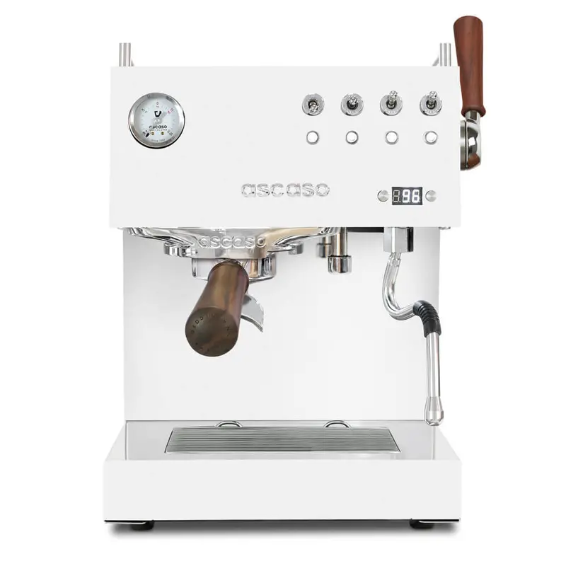 Refurbished Ascaso Steel Duo Plus Pid Espresso Machine – White Finish 1