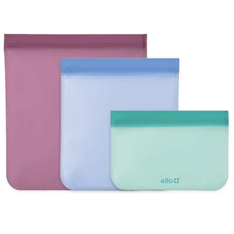 Reusable Silicone Storage Bags – 6-Pack Assorted Sizes 1