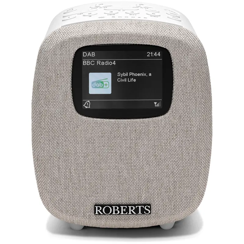Roberts Ortus 5 Bedside Radio – White Dab+/Dab/Fm/Bluetooth/Rds 1