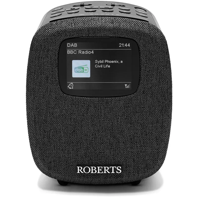 Roberts Ortus 5 Dab+ Fm Rds Bluetooth Bedside Radio – Sleek Black Design 1