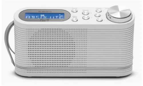 Roberts Play 10 Portable Dab+/Dab/Fm Radio In Matte White Finish 1