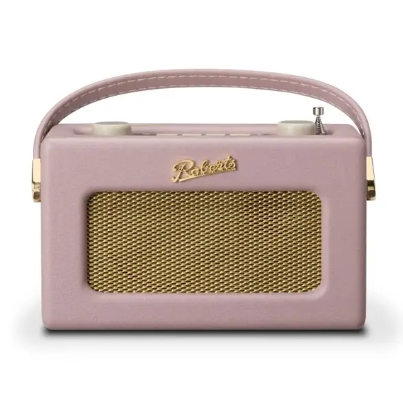 Roberts Revival Uno Bt Dab+/Fm Radio – Dusky Pink Finish With Dual Alarms & Bluetooth 1