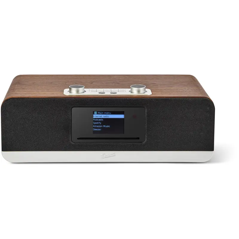 Roberts Stream 67L All-In-One Sound System – Walnut Finish With Dab+, Internet Radio, Cd Playback & Bluetooth 1