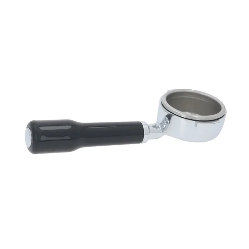 Rocket Bottomless Portafilter – Stainless Steel, Single Spout Design 1
