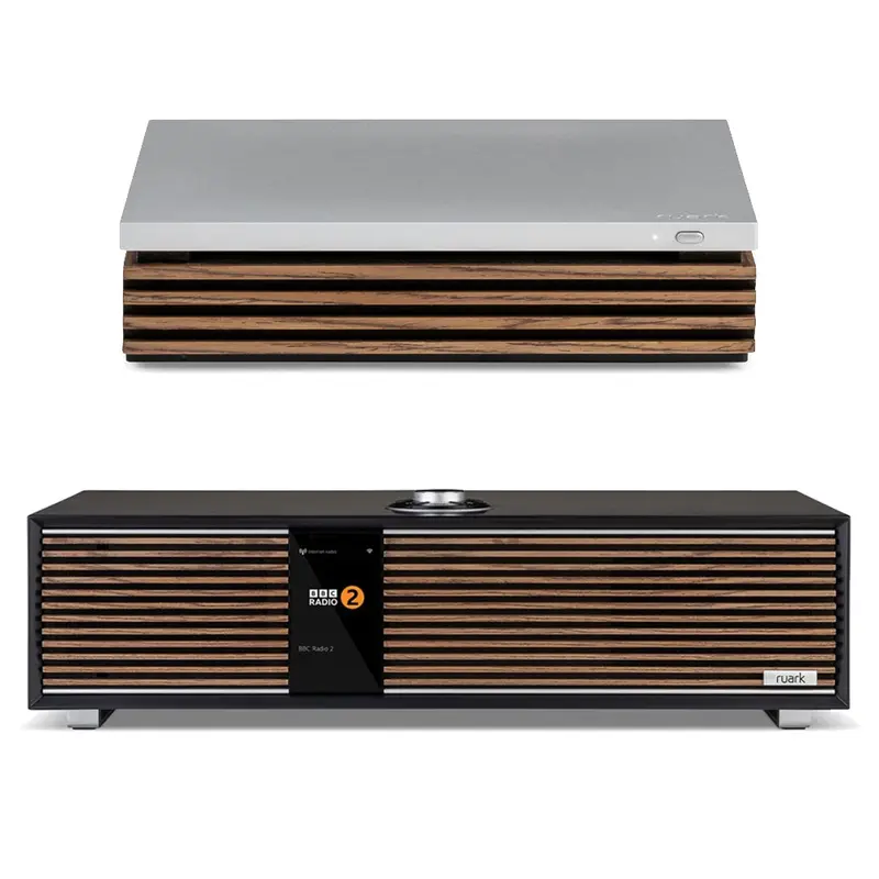 Ruark R410 Integrated Music System (Satin Charcoal) With R-Cd100 Usb Cd Player Bundle 1