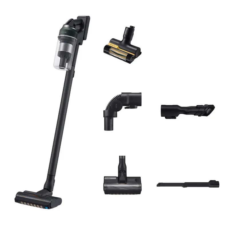 Samsung Jet 85 Vs20C8522Tneu Cordless Vacuum – 60-Min Runtime, Pet Tool Included, Woody Green 1
