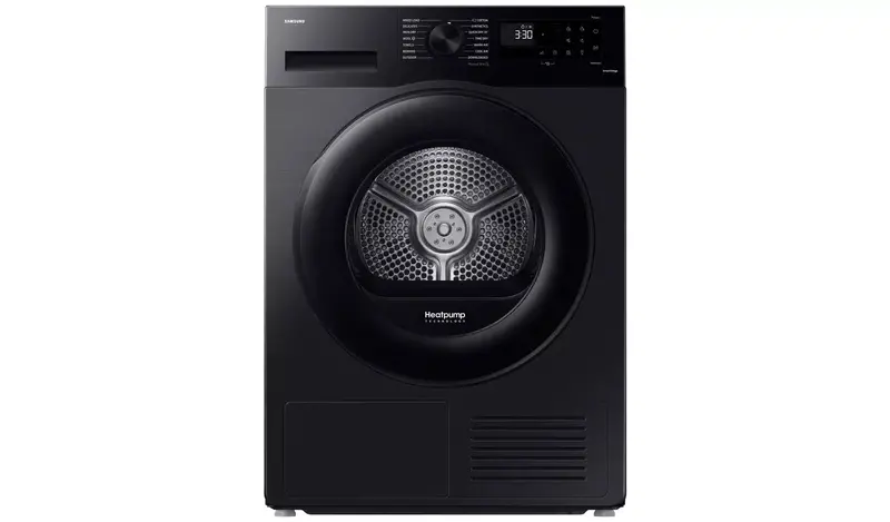 Samsung Series 5 Dv90Cgc0A0Abeu 9 Kg Heat Pump Tumble Dryer With Optimaldry – Sleek Black 1