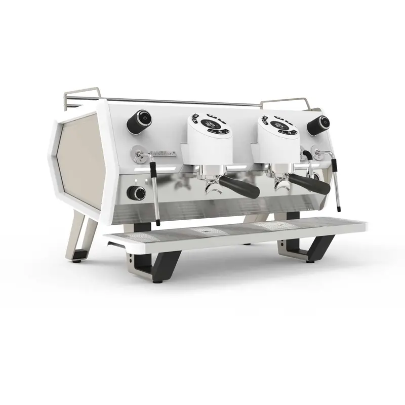 Sanremo D8 Pro Dual-Group Volumetric Espresso Machine In Champagne Finish 1