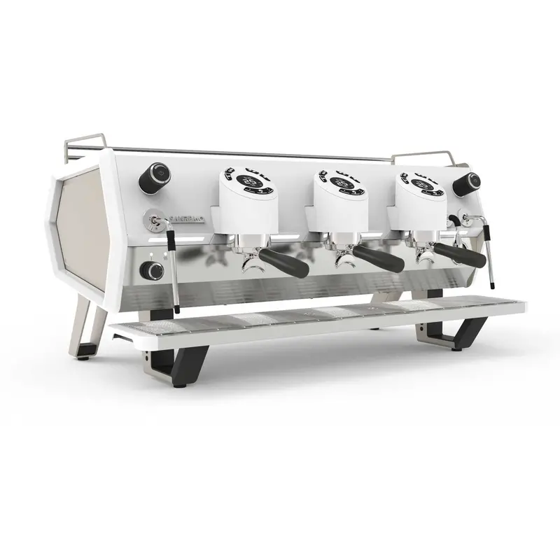 Sanremo D8 Pro Three-Group Volumetric Espresso Machine In Champagne Finish 1
