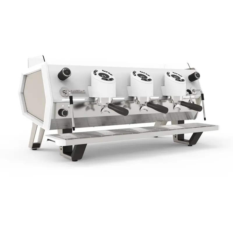 Sanremo D8 Triple-Group Volumetric Espresso Machine In Champagne Finish 1