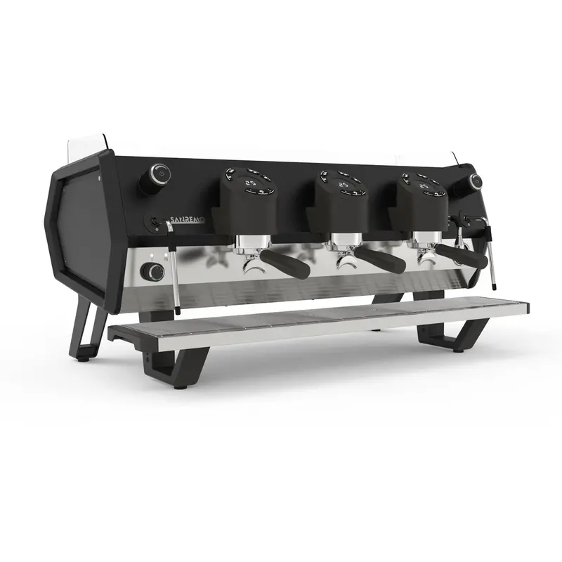 Sanremo D8 Triple-Group Volumetric Espresso Machine In Matte Black 1