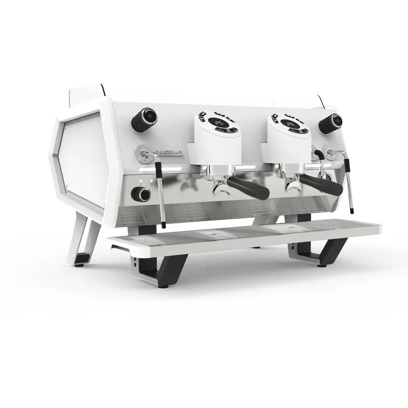 Sanremo D8 Two-Group Volumetric Espresso Machine – Total White Finish 1