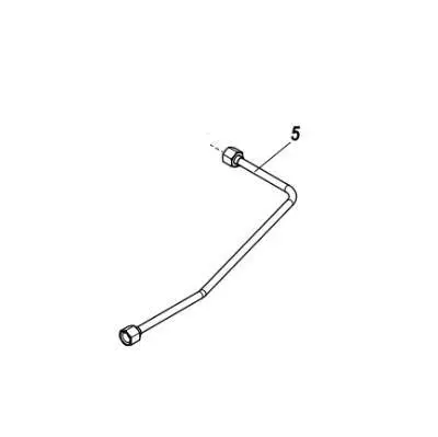 Sanremo F18 Three-Group Steam Valve Pipe – Right-Side Boiler Connection 1