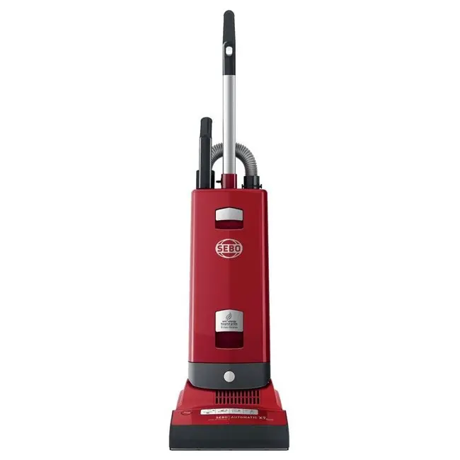 Sebo X7 Red Epower Upright Vacuum – Automatic Height Adjustment, 5-Year Warranty Included 1