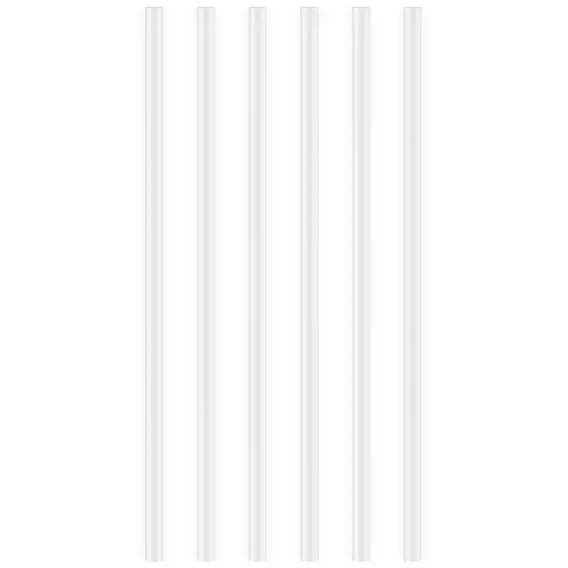 Set Of 6 Flexible, Dishwasher-Safe Replacement Straws For Water Bottles 1