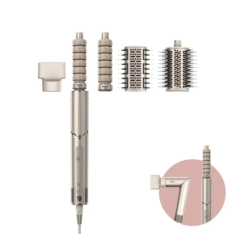 Shark Flexstyle Hd436Sluk 4-In-1 Air Styler & Dryer For Straight And Wavy Hair – Stone 1