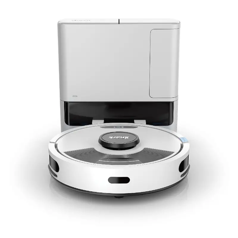 Shark Rv2620Waukwh Matrix Plus Self-Emptying Robot Vacuum & Mop – White/Silver 1