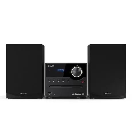 Sharp Xl-B517Dbk Dab+ Micro Hi-Fi System – Bluetooth-Enabled, Black 1