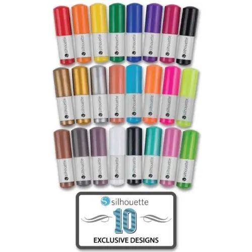 Silhouette Sketch Pens For Drawing And Embellishing 1