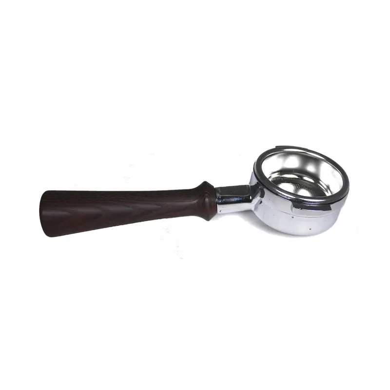 Slayer Bottomless Portafilter With Ergonomic Ash Wood Handle (No Basket) 1