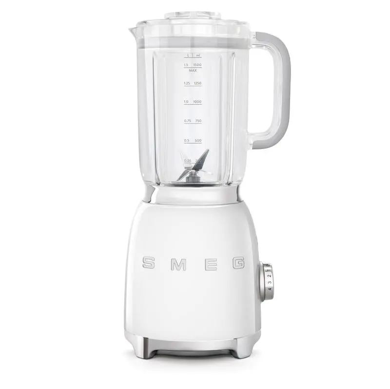 Smeg Blf01Whuk White Retro Blender – 1950S-Inspired High-Performance Blender 1