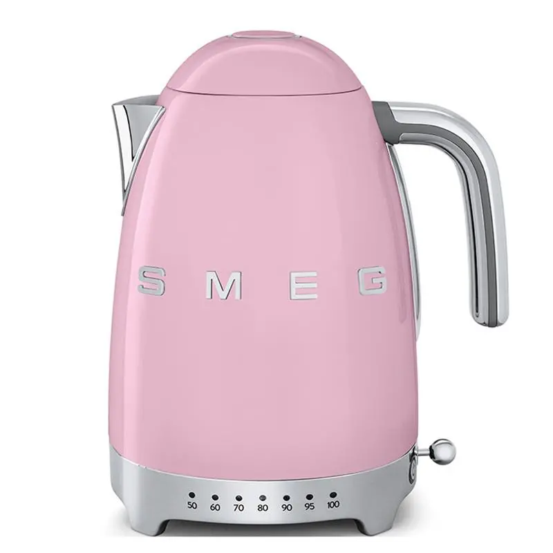 Smeg Klf04Pkuk Pink 1950S-Style Jug Kettle 1