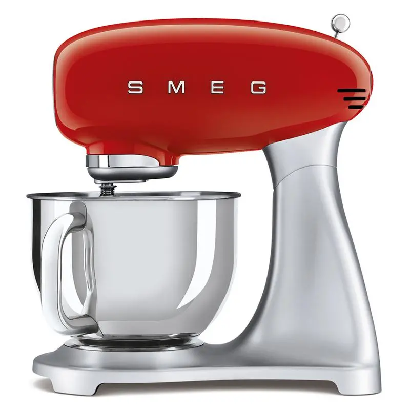 Smeg Smf02Rduk Red Stand Mixer – Bold 1950S Retro Design With Heavy-Duty Functionality 1