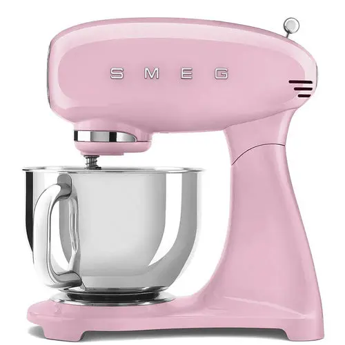 Smeg Smf03Pkuk Pink Stand Mixer – Iconic 1950S Retro Design With Powerful Performance 1