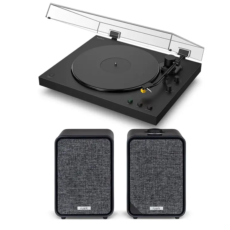 Sony Pslx5Bt Bluetooth Turntable + Ruark Mr1 Mk3 Active Speakers – Hi-Fi Bundle 1